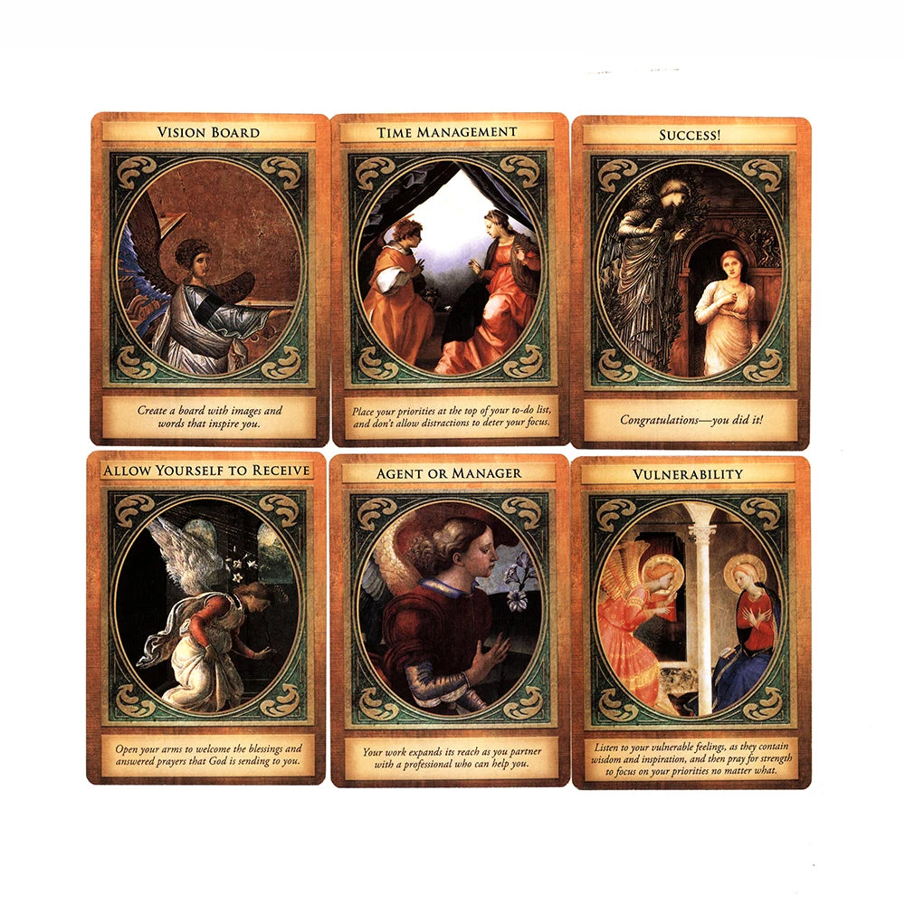 Popular Great Doreen Virtue Angel Series Oracle Cards Archangel Gabriel Cards  Tarot Cards for Beginners with PDF Guidebook Good Vibrations