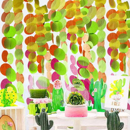 Mexican Pinata Happy Birthday Banners Party Decorations Rainbow Tassel Garlands Flags Table Runner Cinco De Mayo Party Supplies Good Vibrations