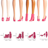 Fashion Dollhouse Furniture For 11.5 inch Dolls Accessories 1:12 Wardrobe Bed Chair Sofa 29-32 cm Doll Shoe Rack Slide Toys  JJ Good Vibrations