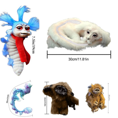 Funny Present Plush Doll Labyrinths Handmade Figurines Dolls Decoration for Bedroom Dragon Kids Toy Doll For Children's Gifts Good Vibrations