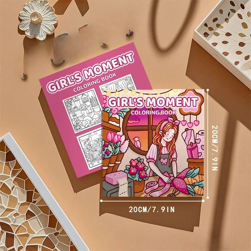 Hot-selling Coloring Books New Drawing Books Graffiti and Hand-drawn Drawing Books Paper Coloring Tracing Books for Adults Good Vibrations