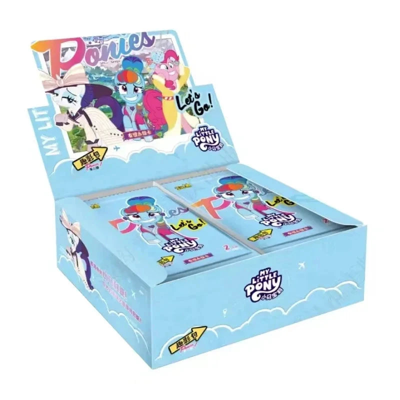 KAYOU Genuine New My Little Pony Friendship Eternal Star Bag 2 Rhythm Moon AR Gilded Decoration OR Collection Card Gift Good Vibrations