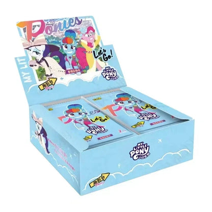 KAYOU Genuine New My Little Pony Friendship Eternal Star Bag 2 Rhythm Moon AR Gilded Decoration OR Collection Card Gift Good Vibrations