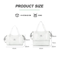 Expandable Travel Duffle Bag for Women Carry On, Weekender Overnight Shoulder Bag,Gym Tote Bag Wet Pocket Delivery Hospital Bag Good Vibrations