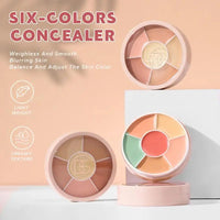 Natural Color Concealer Palette Does Not Take Off Makeup Compatible With Base Makeup Contour Concealer Palette Makeup Concealer Good Vibrations