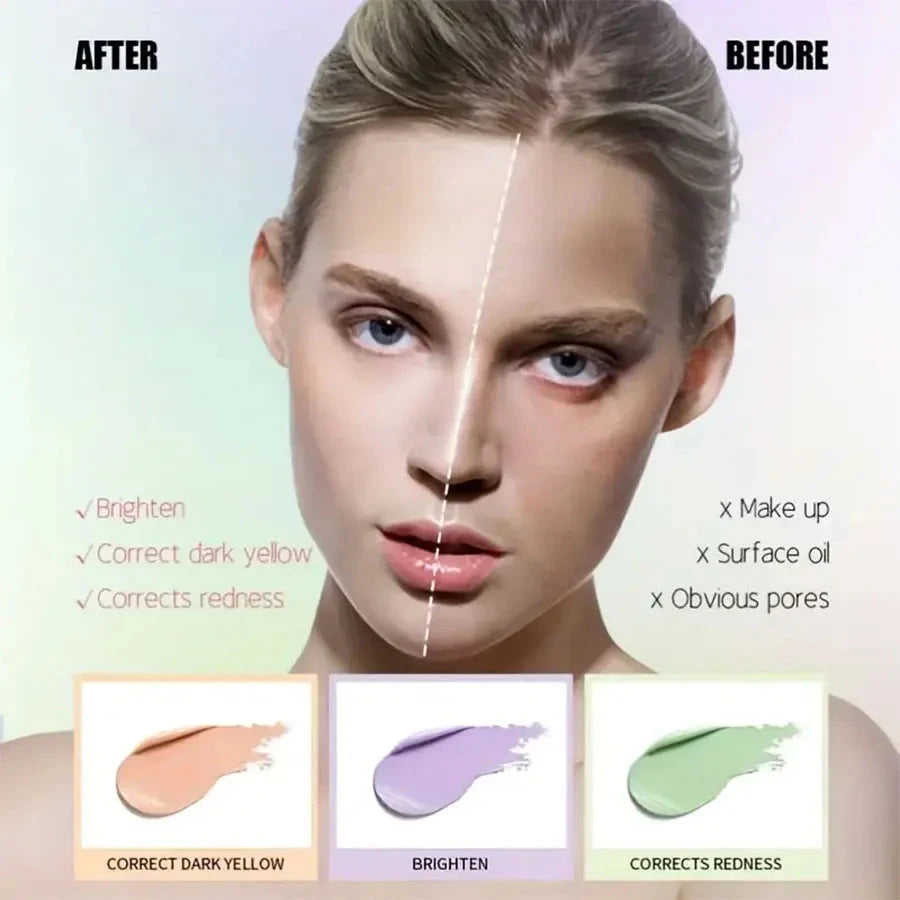 9-Color Flawless Concealer Palette - Waterproof, Sweatproof, Full Coverage - Corrects Spots, Acne, Dark Circles, Tear Grooves - Good Vibrations