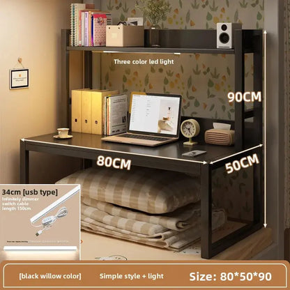 Bed computer desk bookshelf bedside table Good Vibrations