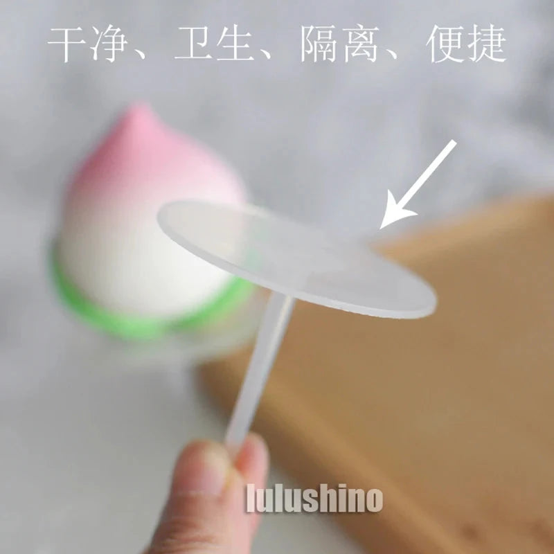 Baking Decoration Birthday Cake Ornaments Plastic Transparent Bottom Bracket Food Grade Cake Top Cream Isolated Laminated Nails Good Vibrations