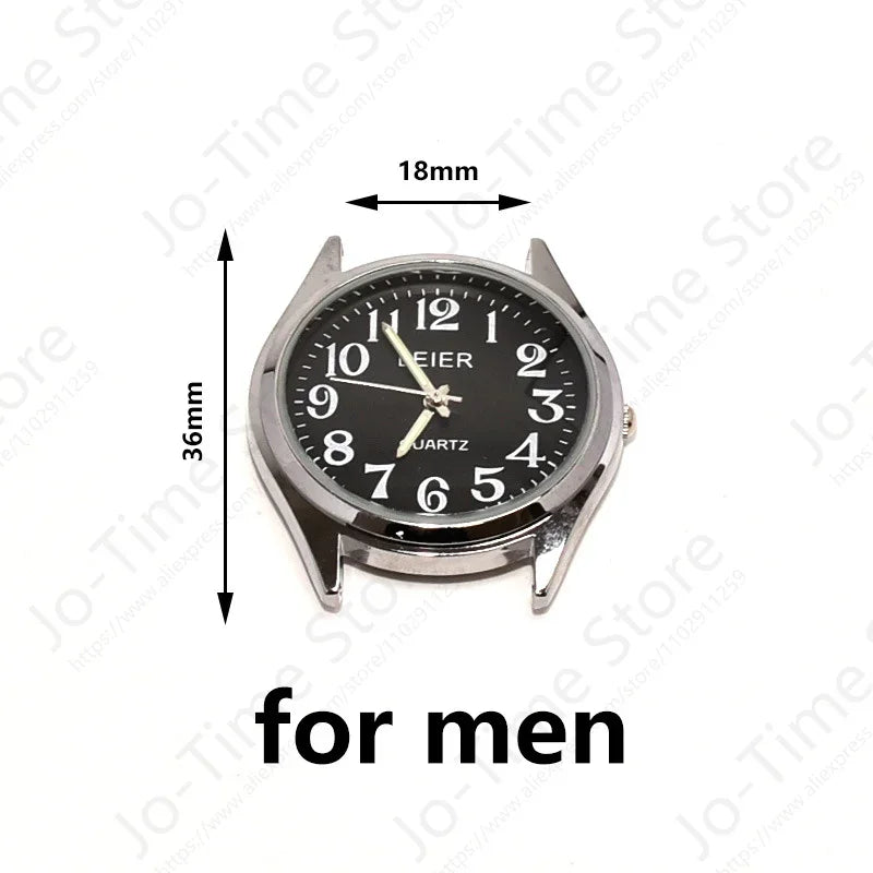 2035 Movement Waterproof Digital Watch Large Display DIY No Band Needed Shock Resistant Timepiece for Active Lifestyles Good Vibrations