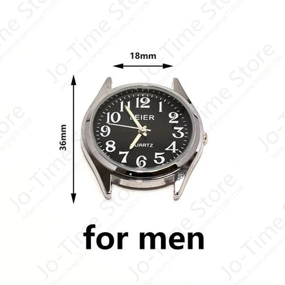 2035 Movement Waterproof Digital Watch Large Display DIY No Band Needed Shock Resistant Timepiece for Active Lifestyles Good Vibrations