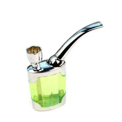 Complete set Cleanable Acrylic Smoking Pipe Fashion Microfilter Tobacco Pipe Circulation Reduce Tar Smoke filter Cigarette Tool Good Vibrations