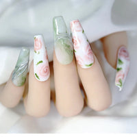 NAILCO Blooming Gel Polish 10ml UV LED Soak Off Nail Art Polish Spreading Effect Marble Gel Paint Varnish Matte Top Base Coat Good Vibrations