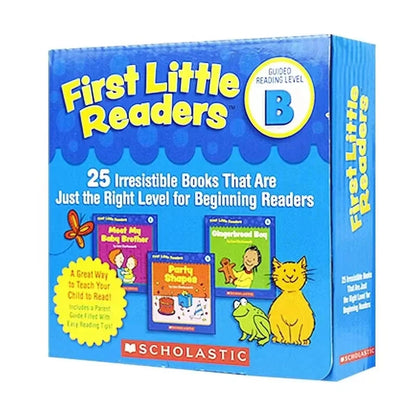 Level A-H First Little Readers Booklets Parent Pack Guided Reading Irresistible Books Kids Learning English Book Montessori Good Vibrations