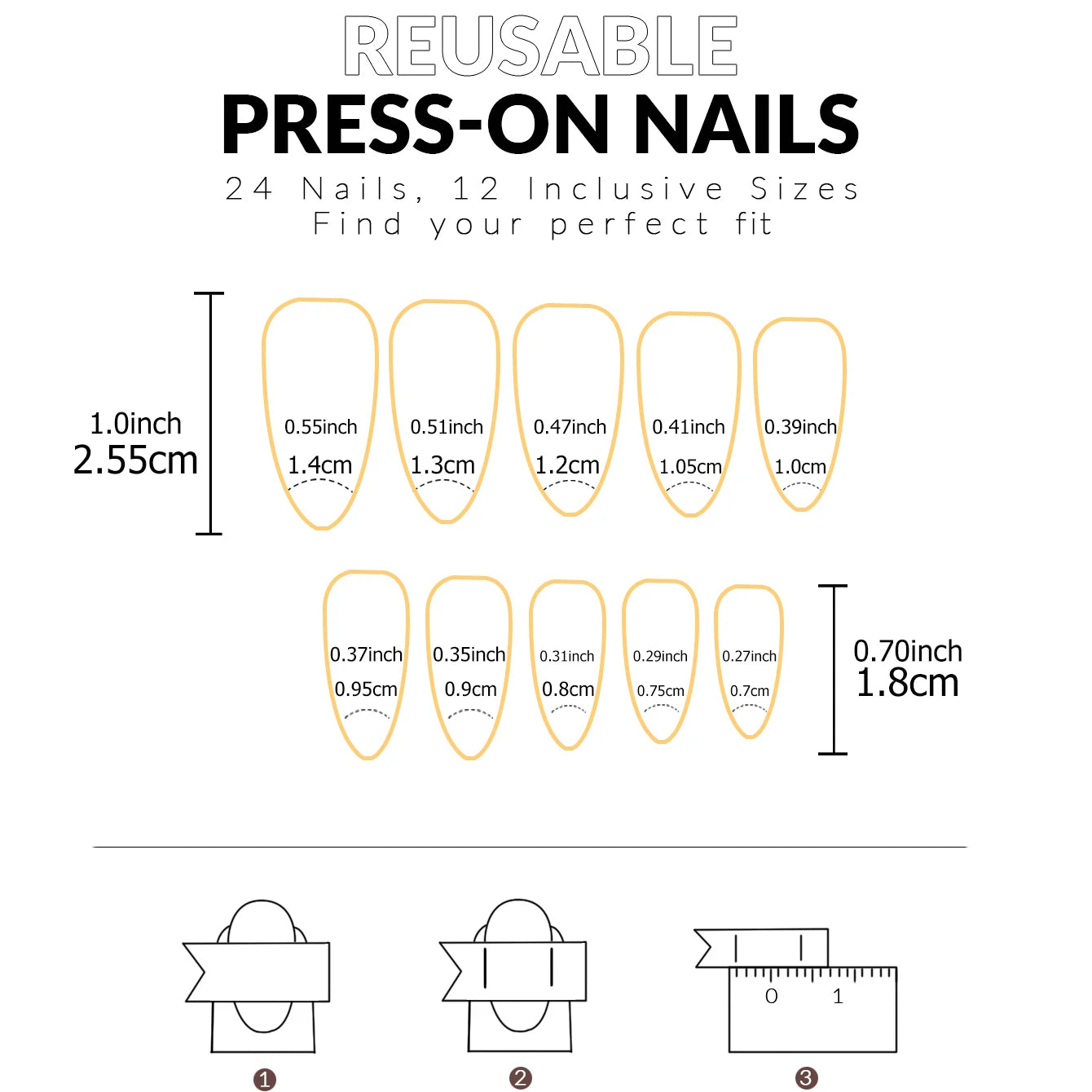 24pcs Press on Nails Short Almond Bowknot Black Press on Nails White Pearl Sweet French Tip Press on Nails Cute Nail Artificial Good Vibrations