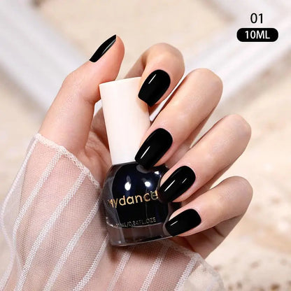 NICOLE DIARY Stamping Nail Polish Black White Gold Silver Nail Art Printing Varnish DIY Design for Stamping Plate Nails Painting Good Vibrations