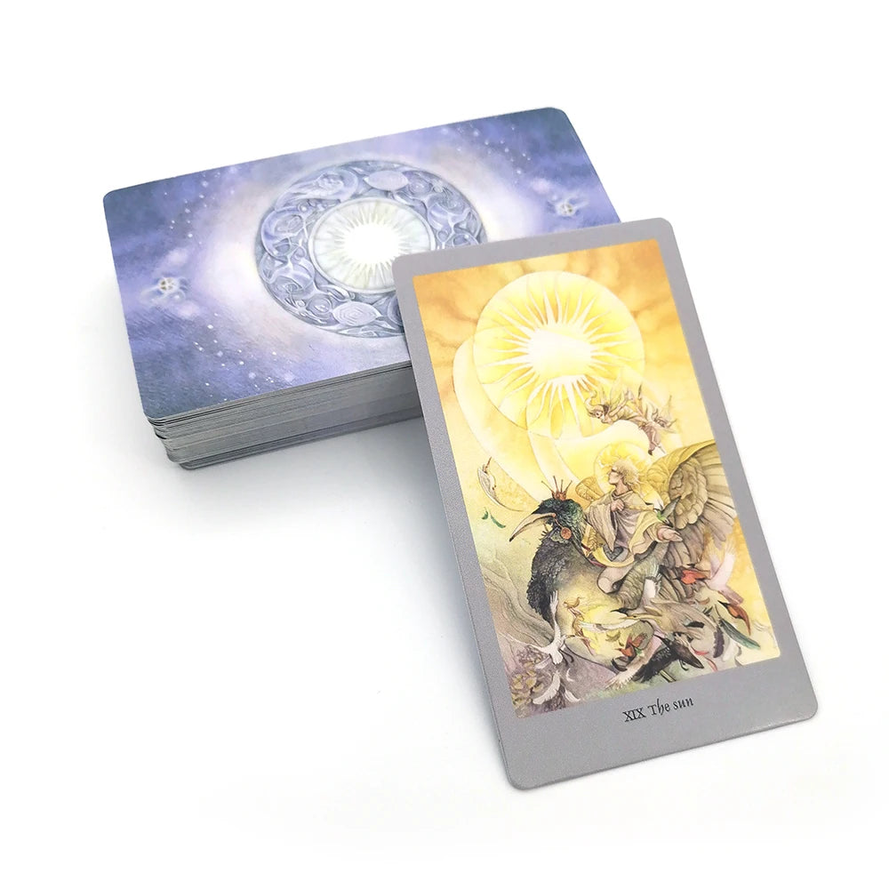 Shadows Tarot.78 Cards Set  Tarot Cards .Cards For Party Game Deck Mystical Divination Oracle Cards Friend Party Board Game Good Vibrations