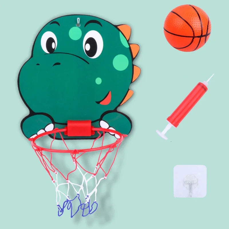 Baby Toys Basketball Ball Sucker Dinosaur Toy For Kids 2 To 4 Year Old Boy 1 Year Birthday Gift  Outdoor Indoor Sport Board Game Good Vibrations