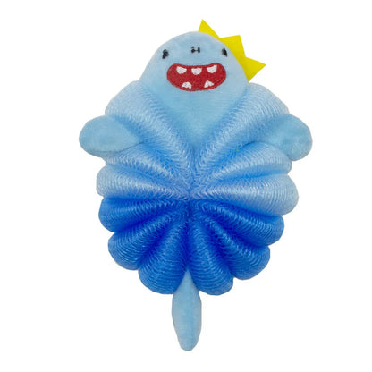 Baby bath flower ball, cute cartoon mermaid for children, soft and non scattering bath ball, bubble net Good Vibrations