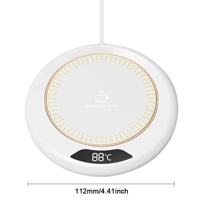 Electric Coffee Warmer USB Plug Coffee Mug Warmer 3 Temperature Setting Portable Cup Warmer for Heating Coffee Beverage Milk Tea Good Vibrations Adult Super Store