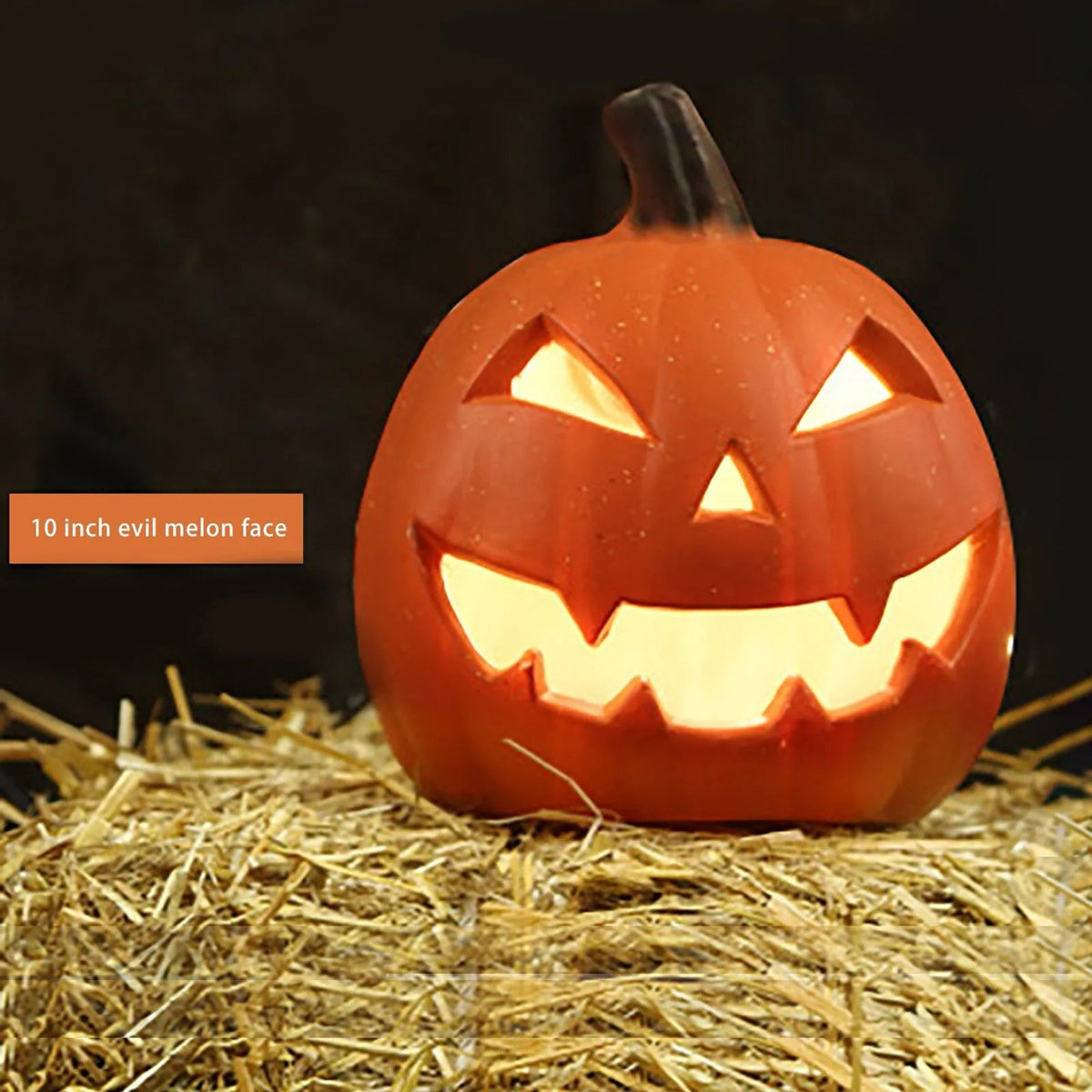 Party Decoration Diy Ornament Holiday Decor Halloween Led Pumpkin Light Jack O Lantern Spooky Carved Pumpkin Lamp 2026 Home Yard Good Vibrations