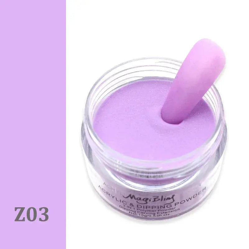 15g Acrylic Powder Light Color Carving Nail Polymer Tip Extension Crystal Powders Manicure Professional Nails Art Accessories Good Vibrations