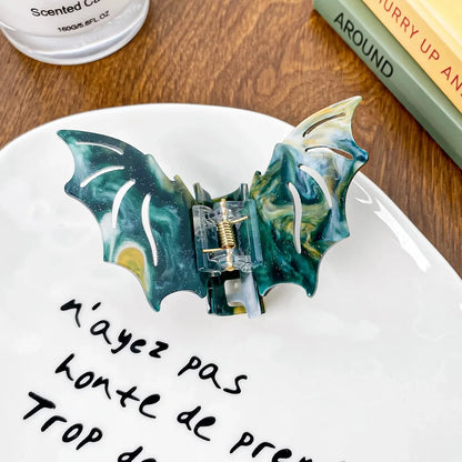 New Halloween Hair Clip Gothic Bat Hair Claws Funny Crab Hair Clip Hair Shark clip Fashion Claw Clip Hair Accessories for Women Good Vibrations