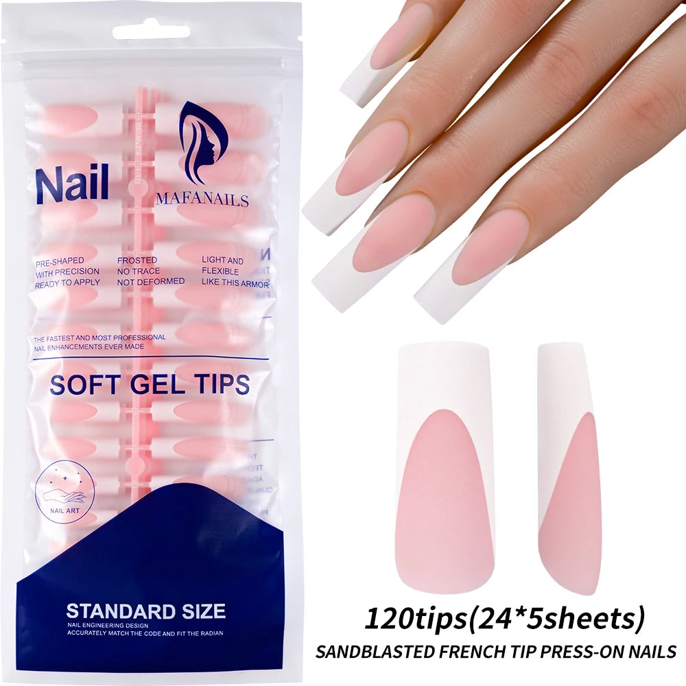 100Pcs Light Pink Press on Nails Short Medium Square Wearable Fake Nails Tips 10 sizes Full Cover False Nails Finger Decoration Good Vibrations