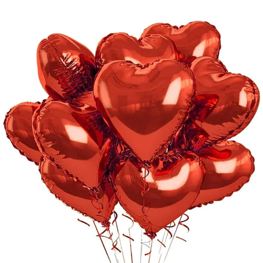 10Pcs Wedding Decoration Love Balloons Valentine's Day Romantic Proposal Christmas DIY Birthday Party Ornament Balloons Good Vibrations