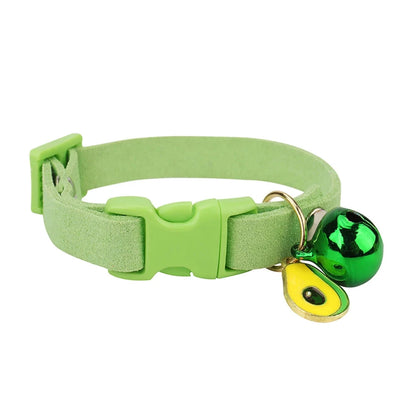 Pet Collar,Cat Collar/Puppy Collar with Bell & Metal Pendant To Prevent Getting Lost Adjustable Size for Puppies and Cats Collar Good Vibrations