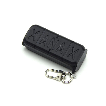XANAX Lighter Case Cover Sleeve For Regular Bic J6 Lighters With Keychain Hook Good Vibrations Adult Super Store