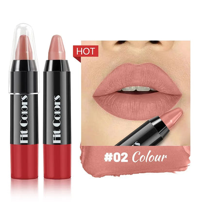 1PC Matte Lip Liner Pencil Lip Outline Contouring Lasting Waterproof Lipstick Crayon Pigments Moisturizing Lip Balm Cosmetics Good Vibrations