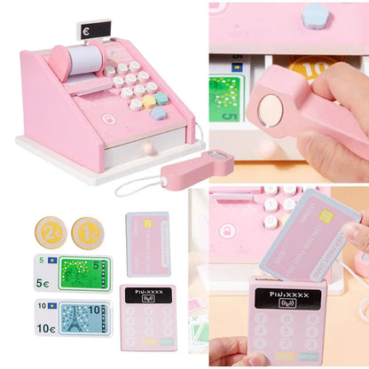 Register Toy Shopping ier Playset for Age 3-7 Girls Boys Gift Good Vibrations