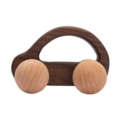 Wooden Cars Toys Maple Diy Crafts for Students Home Activities Montessori Grasping Teething Toy Newborn Birthday Gift Wood Block Good Vibrations