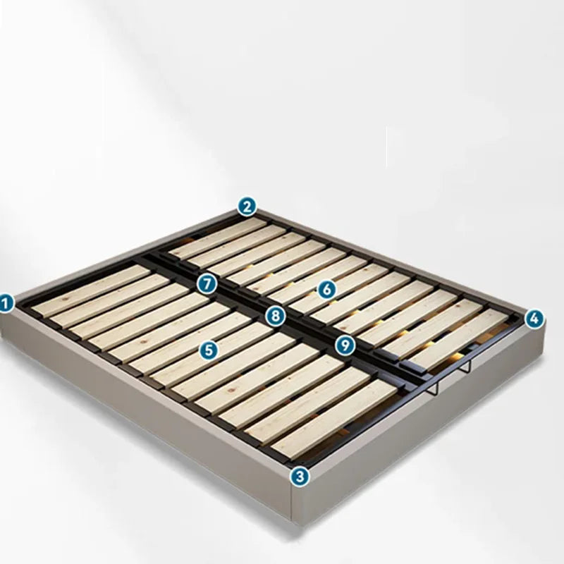 Individual Double Bed Frames Nordic Modern Minimalist Twin Double Bed Bases Wood Sleeping Luxury Cama Queen Size Hotel Furniture Good Vibrations