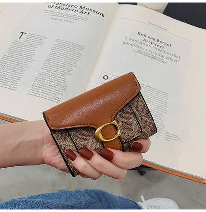 Women's Light Luxury Wallet, Durable Compact Storage Bag with Versatile Functions for Fashionable Lifestyle Good Vibrations