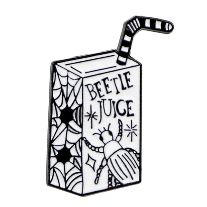 Halloween Accessories Horror Series Enamel Pin Men Women Lapel Pins for Backpack Iron Badges Brooch for Clothes Holiday Gifts Good Vibrations