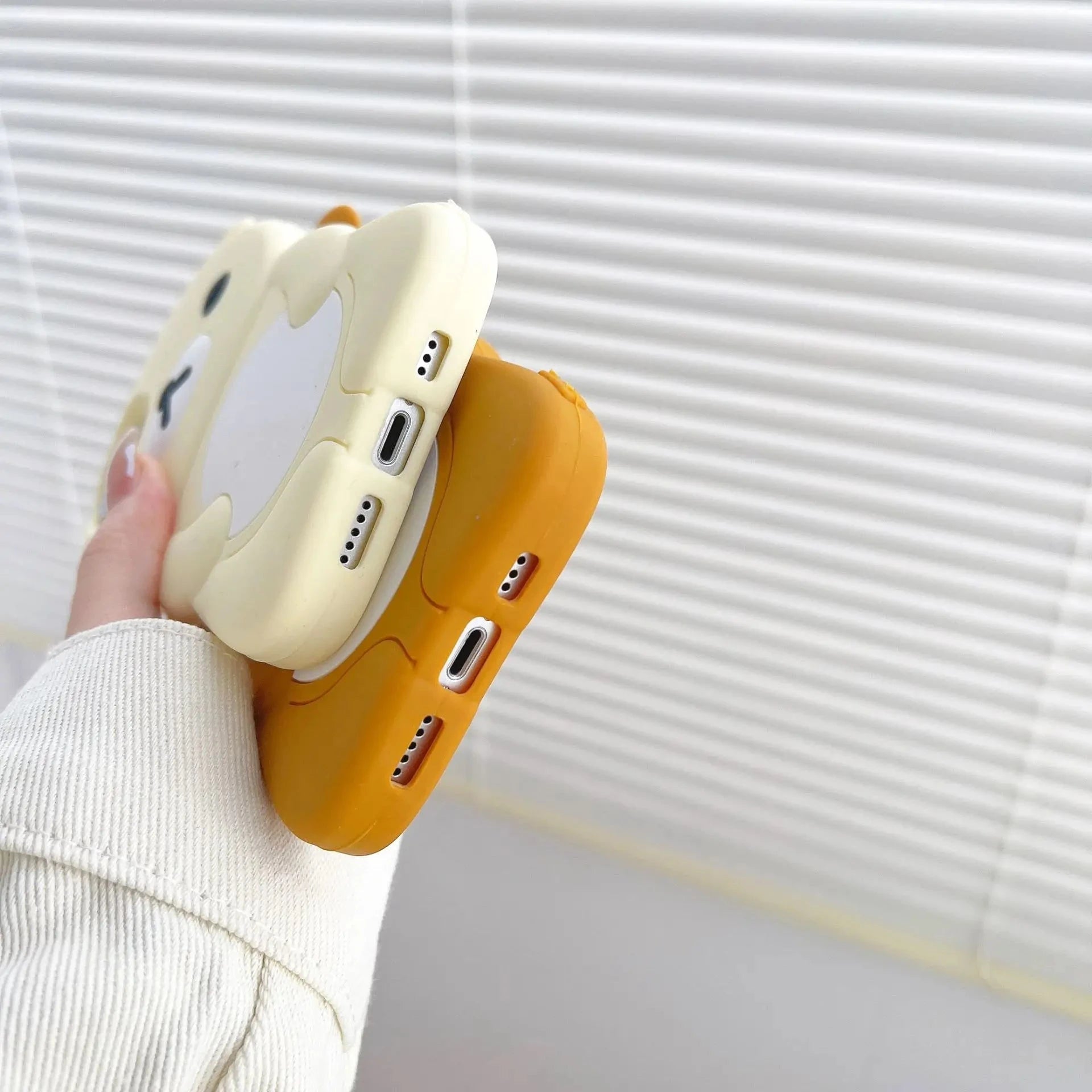 Rilakkuma Bear Silicone Soft Cover Case For iPhone 17 16 15 14 13 12 11 Pro Max mini Plus Xs XR 6 7 8 Plus Good Vibrations