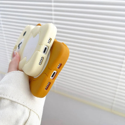 Rilakkuma Bear Silicone Soft Cover Case For iPhone 17 16 15 14 13 12 11 Pro Max mini Plus Xs XR 6 7 8 Plus Good Vibrations