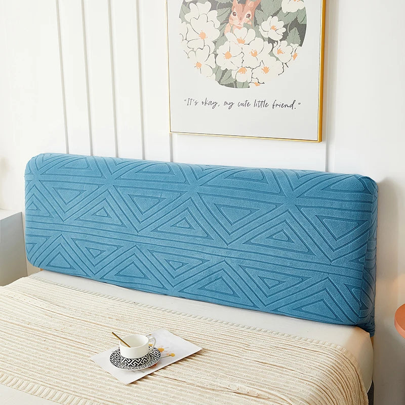 Bedhead protective cover, dirt proof, high elasticity, easy to install, universal bedside cover for all seasons, bedside cover Good Vibrations