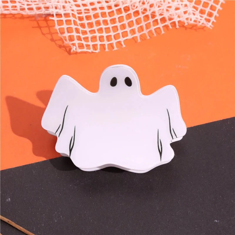 Halloween Hair Accessories Ghost Hair Clip for Women Girls Red Horns Hairpin Skull Claw Y2K Gothic Hair Jewelry 2023 New HangZhi Good Vibrations