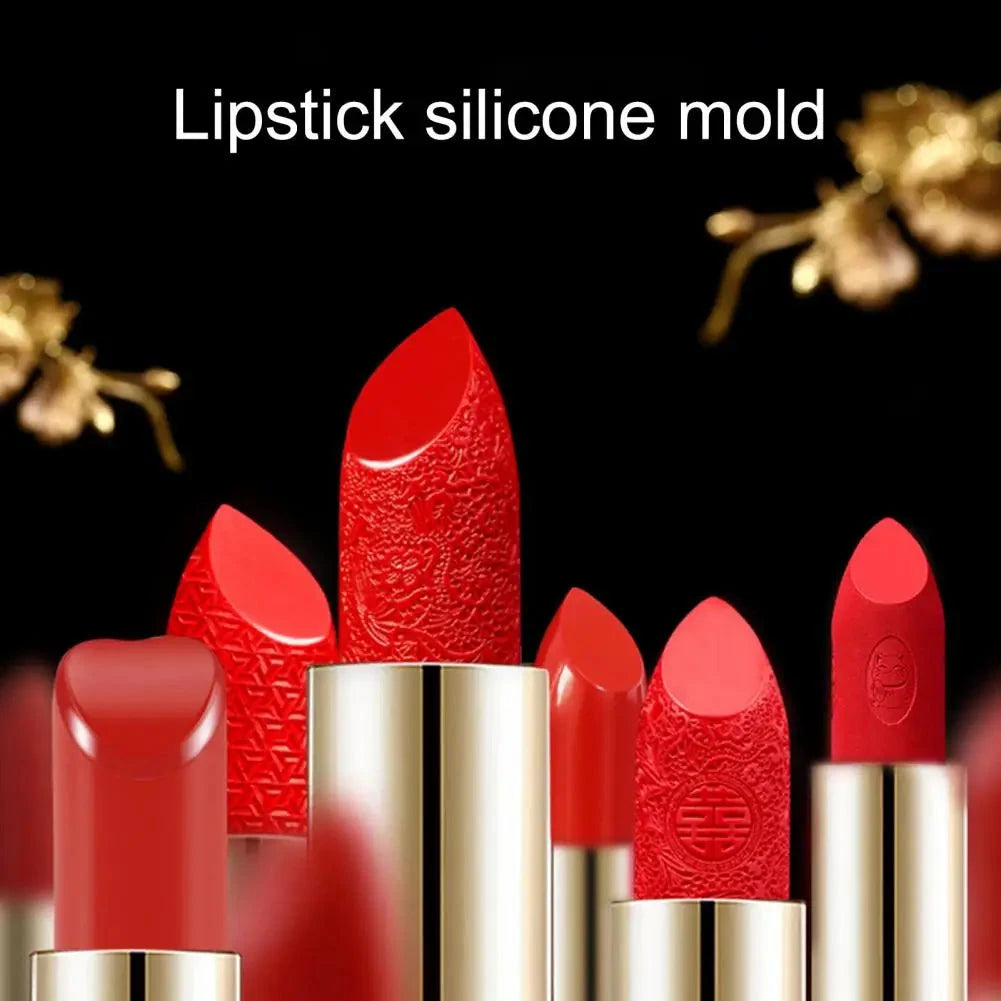 Lipstick Stripper Useful Washable Soft Lip Balm Mold Compact High Toughness Mould Holder Good Vibrations