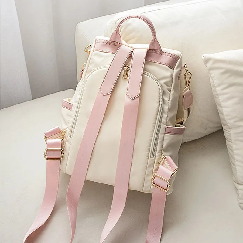 New High Quality Women's Shoulder Bag Large Capacity Oxford Cloth Bags Ladies Backpack Woman Color Tote Women Shoulder Backpacks Good Vibrations Adult Super Store