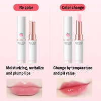 Honey Peach Lip Balm Color Change Lipstick Lips Plumper Moisturizing Hydrating Nourishing Beauty Lips Skin Carae Cosmetics Good Vibrations