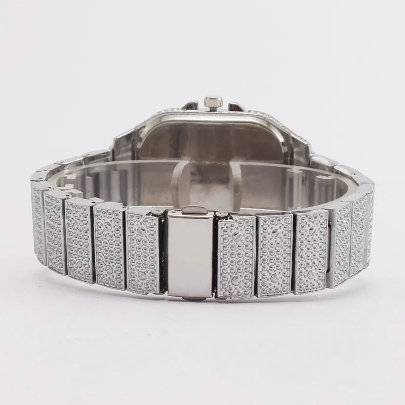 2025 Fashion Watches for Men Women Iced Out Watch Man Luxury Diamond Watch Unisex Quartz Wristwatches Relogio Gift Drop Shipping Good Vibrations
