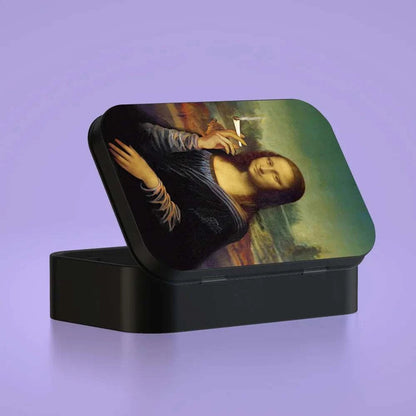 Tinplate Cigarette Case Tobacco Storage Box Humidor Rolling Paper Box Jewelry Candy Coin Key Organizer Flip Gifts Sealed Good Vibrations Adult Super Store