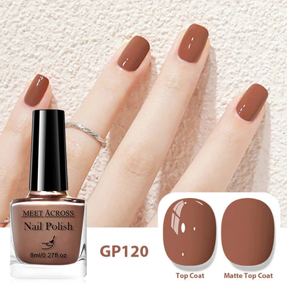 8ml Peel Off Water-Based Nail Polish Red Nails Fast Drying Long-Lasting Nail Art Polish DIY Design No Need Lamp Cure Manicure Good Vibrations