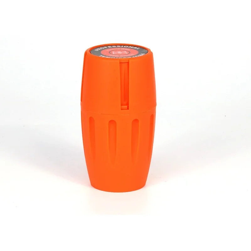 2 in 1 Wine Barrel Shaped Tobacco Grinder with Hemp Storage Jar Portable 45*81mm Manual Herb Crusher Smoking Accessory Good Vibrations