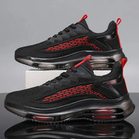 2025 New Casual Men's Fashionable Air Cushion Flat Shoes Breathable Lightweight Sports Shoes Suitable for Running and Walking Good Vibrations