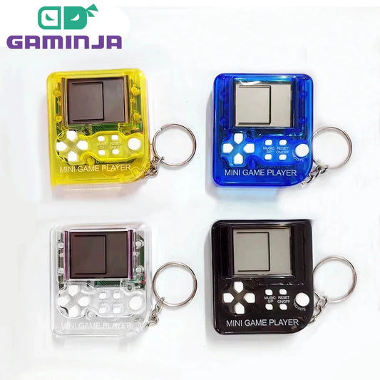 GAMINJA Retro Mini Handheld Game Players Classic Electronic Games Hand Held Console Game Child Puzzle Gaming Console Toys Gift Good Vibrations