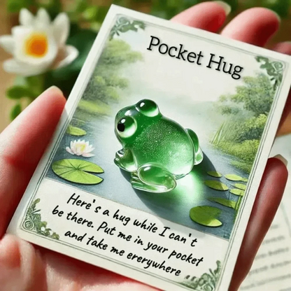 New With Card Animal Pocket Hug Gifts Cute Sentimental Inspirational Comfort Keepsake Encouragement Cute Pocket Hug For Kids Good Vibrations